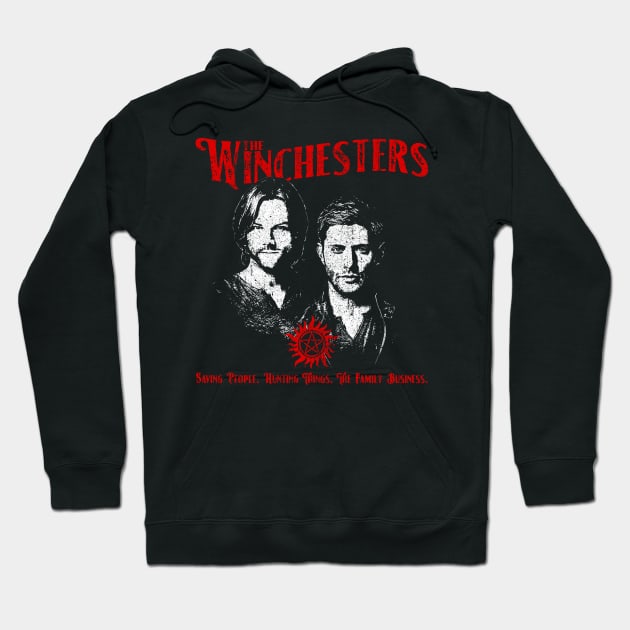 The Winchesters Hoodie by huckblade